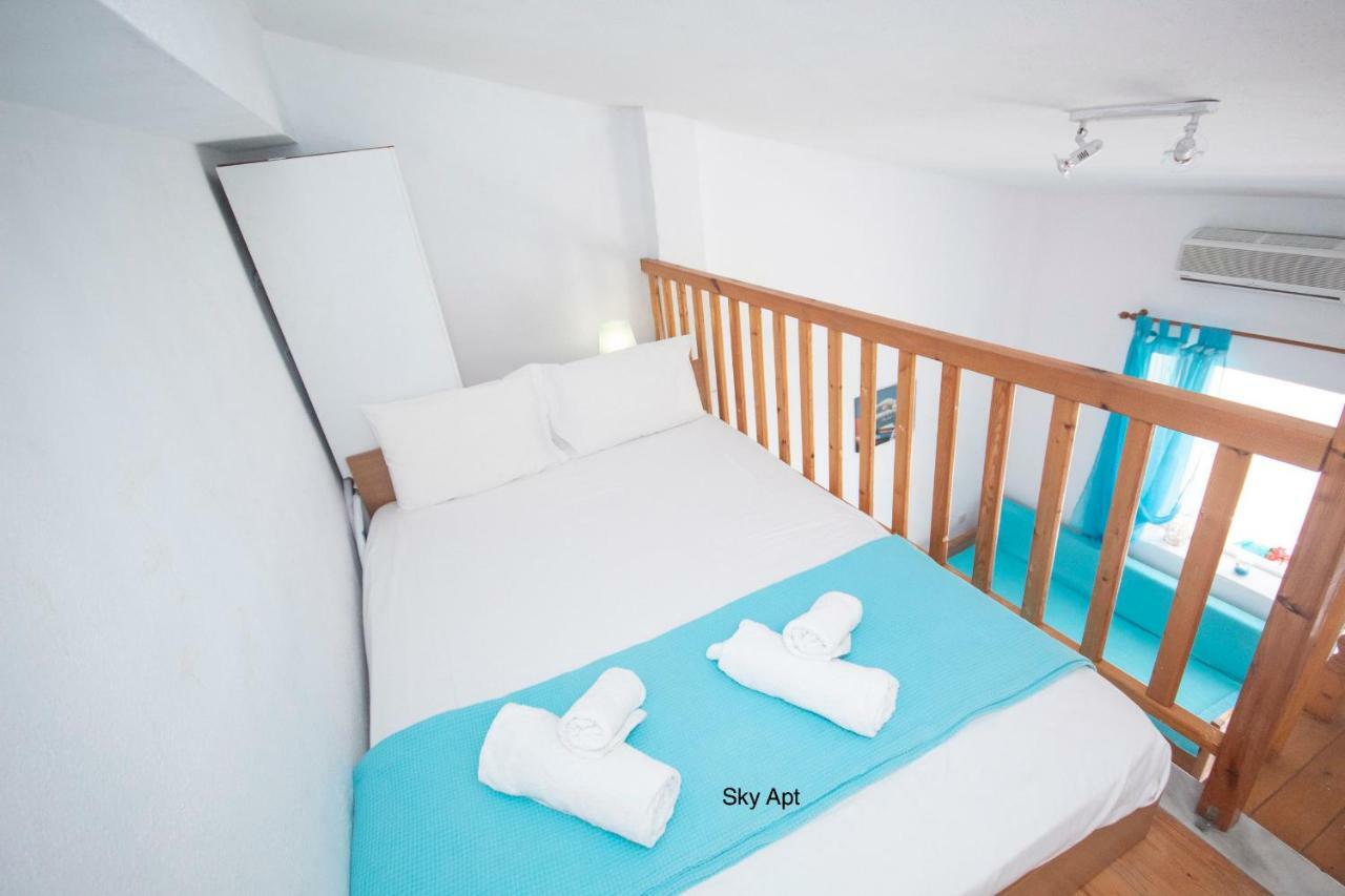 Aello Sea-Seafront Apartments Szkála Fúrkasz Kültér fotó