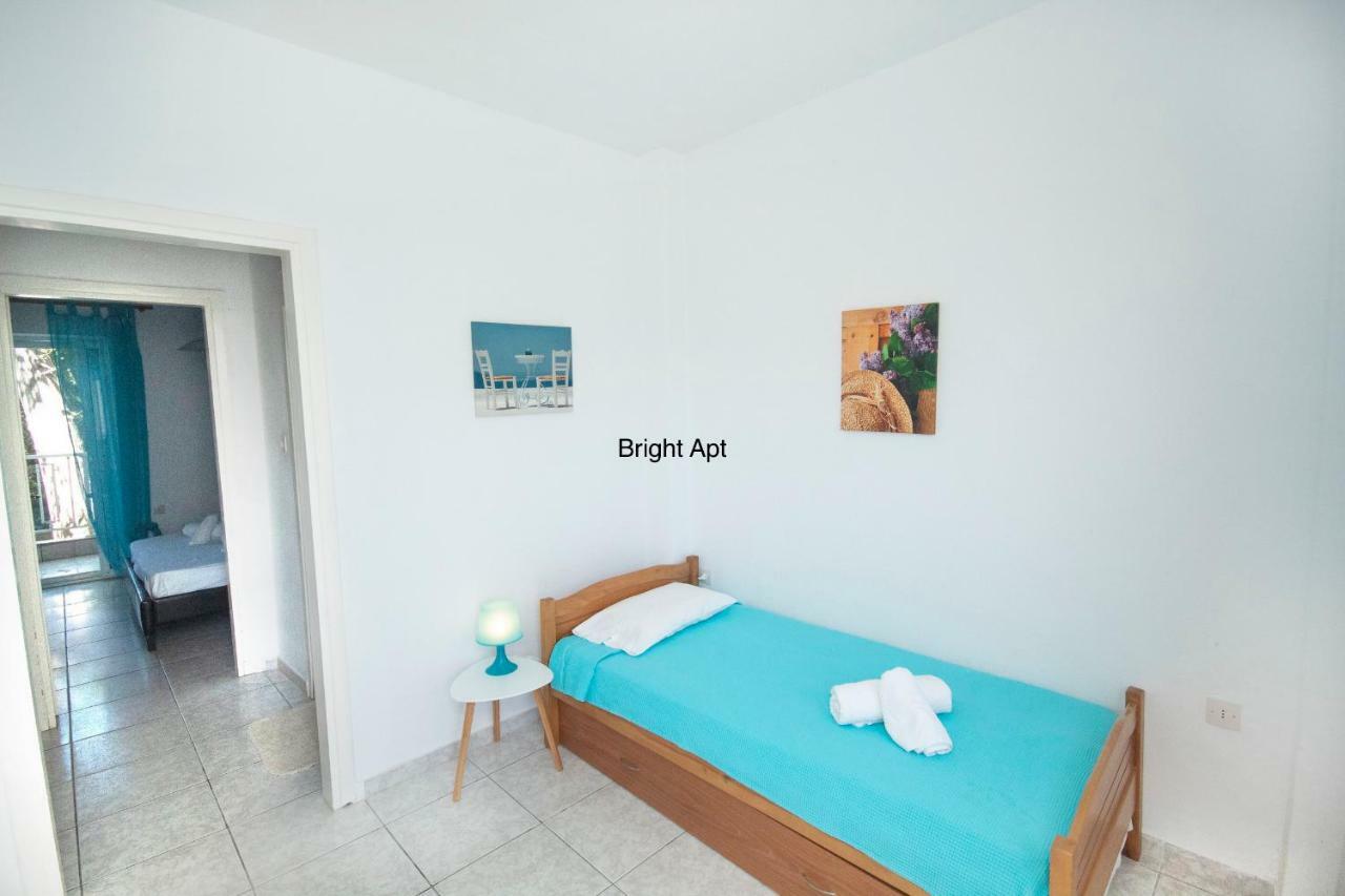 Aello Sea-Seafront Apartments Szkála Fúrkasz Kültér fotó