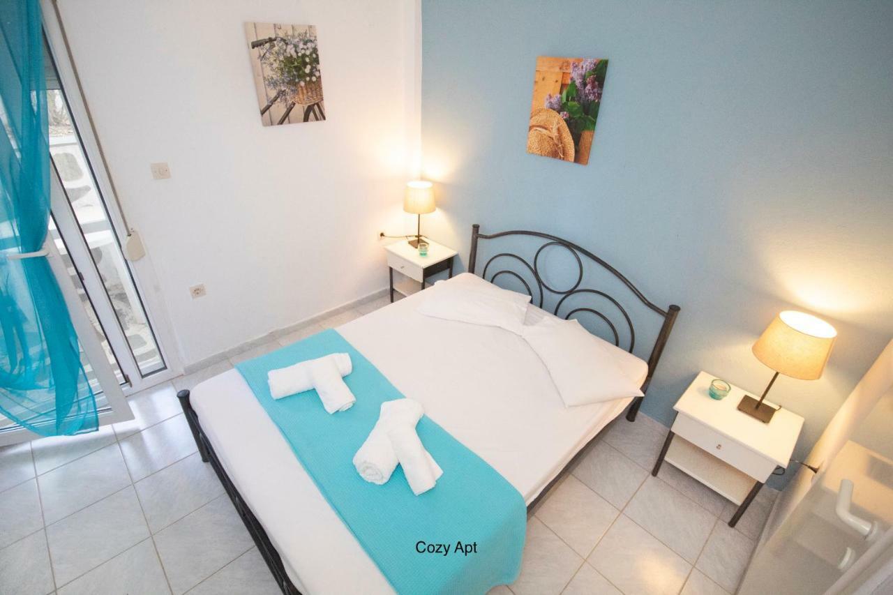 Aello Sea-Seafront Apartments Szkála Fúrkasz Kültér fotó